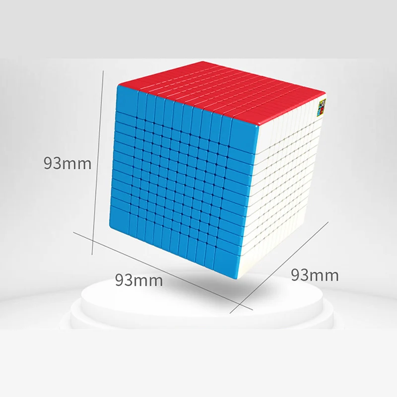 Moyu MeiLong neo 12x12x12 Кубик Рубика для профессионалов головоломка скорость Cubo Magico Развивающая игра детская игрушка 12x12 куб подарок