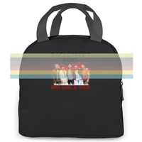 backstreet boys dna world tour concert band to printed brand women men portable insulated lunch bag adult