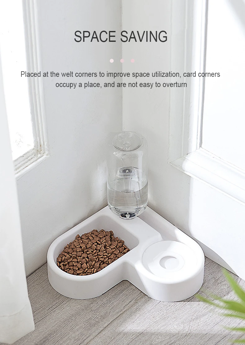 Миска для собак маленькая и средняя миска еды кошек автоматический питьевой