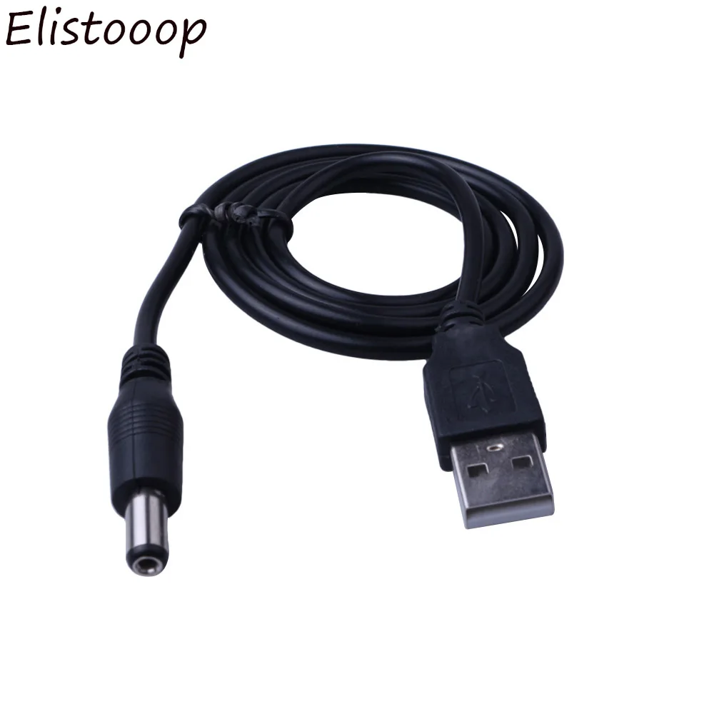 Elistoooop USB 5V Зарядное устройство Кабель питания для DC 5 мм разъем jack кабель MP3/MP4
