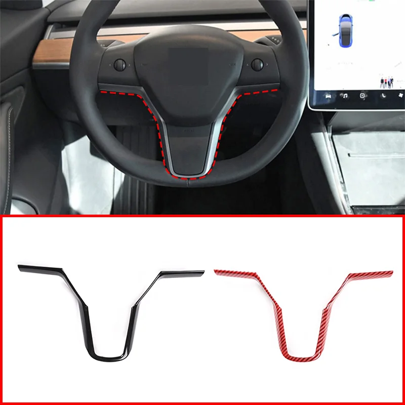 

Отделка для руля Tesla, модель 3 2017-2019, АБС-пластик