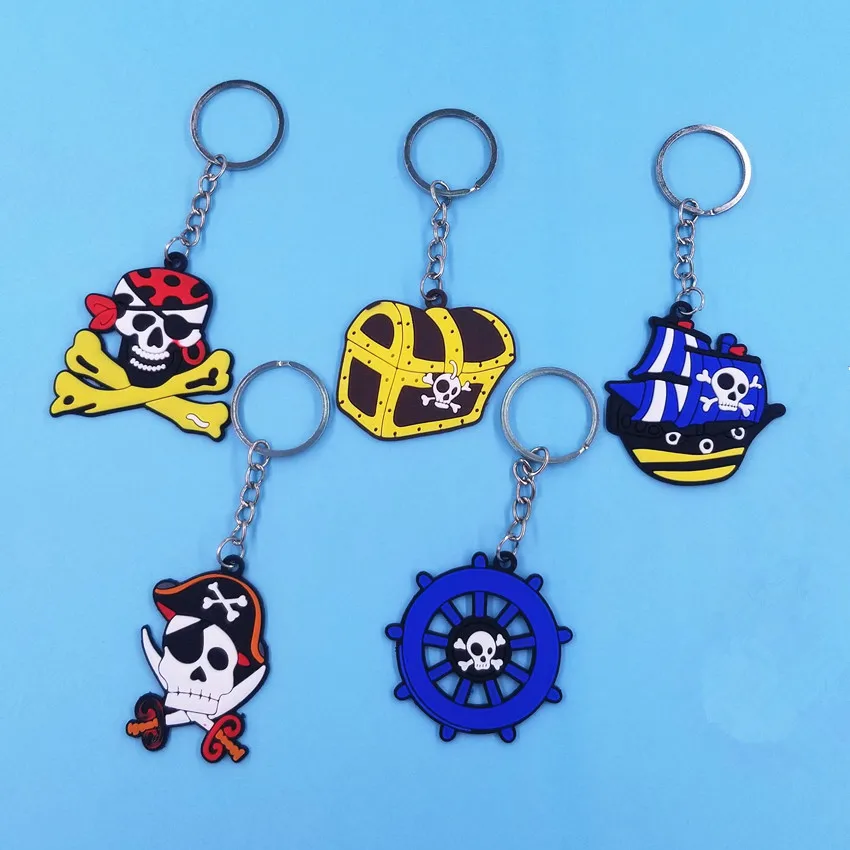Забавный пиратский брелок для ключей женский рюкзак девочек вечерние украшения