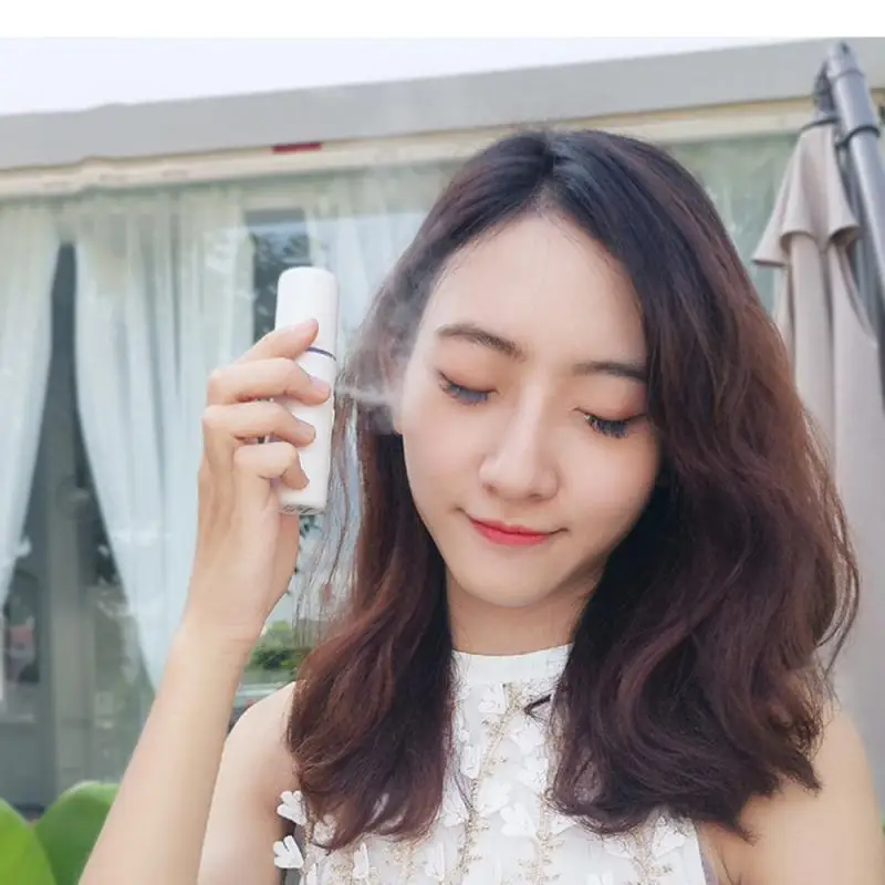 Зеркальный увлажняющий отпариватель для лица 20 мл нано-спрей USB-распылитель