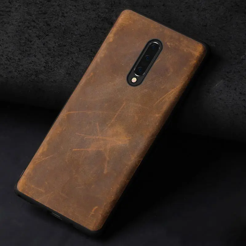 Чехол из натуральной кожи для Oneplus 8T 9 Pro 9R 7 7T 6 6T 5T 8 Nord One Plus 360|Бамперы| |