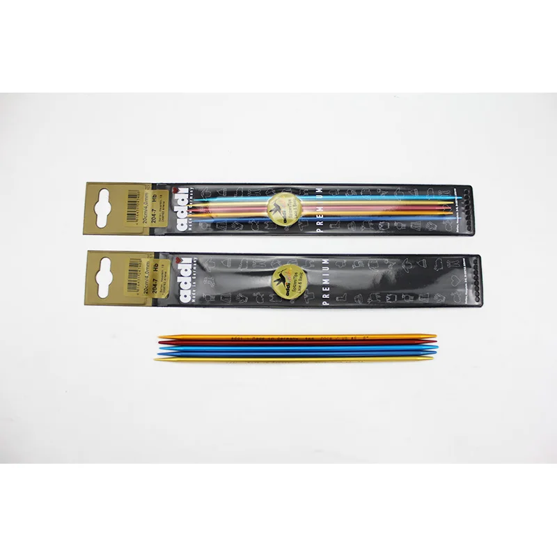 Addi Colibri 20 cm double pointed needle trendy colors 204-7 | Дом и сад