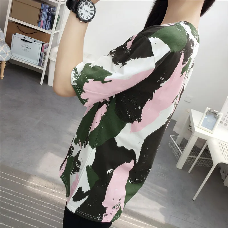 2020 модная футболка женская mujer feminina damskie femme летние футбольные камуфляжные