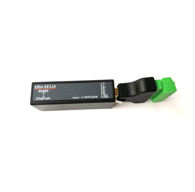 Преобразователь EE11A с последовательным портом RS485 на Ethernet TCP/IP RJ45 со встроенным