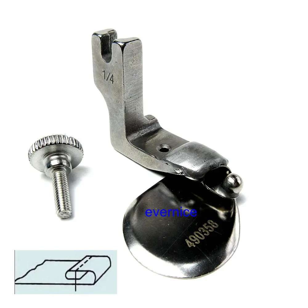 Двойная Складная шаровая окантовка для промышленных швейных машин Juki Brother | Дом и