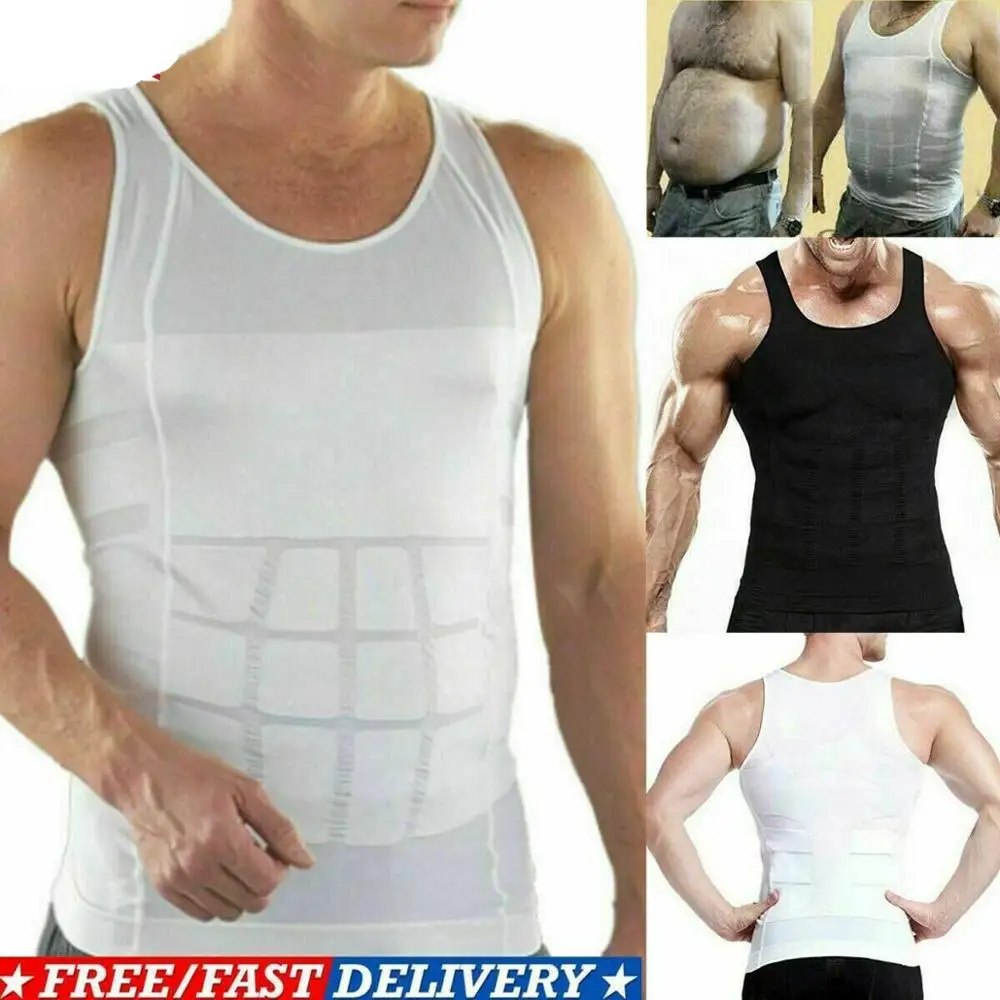 Утягивающий жилет мужское нижнее белье для похудения корсет коррекции талии
