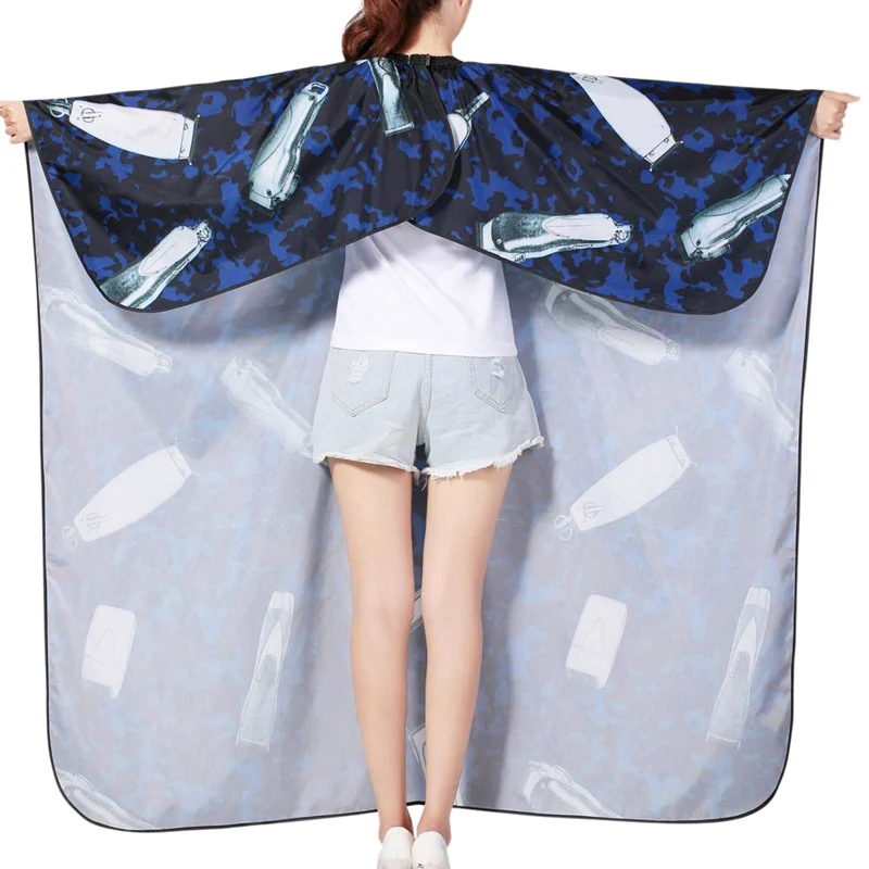

Salon Professional Hair Styling Cape,Hair Clippers Print High-Grade Hair Cutting and Shampoo Waterproof Hairdresser Apron Barber