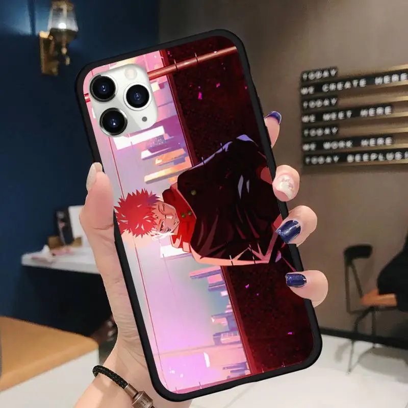

Jujutsu Kaisen Anime Phone Case for iPhone 11 12 pro XS MAX 8 7 6 6S Plus X 5S SE 2020 XR Soft silicone