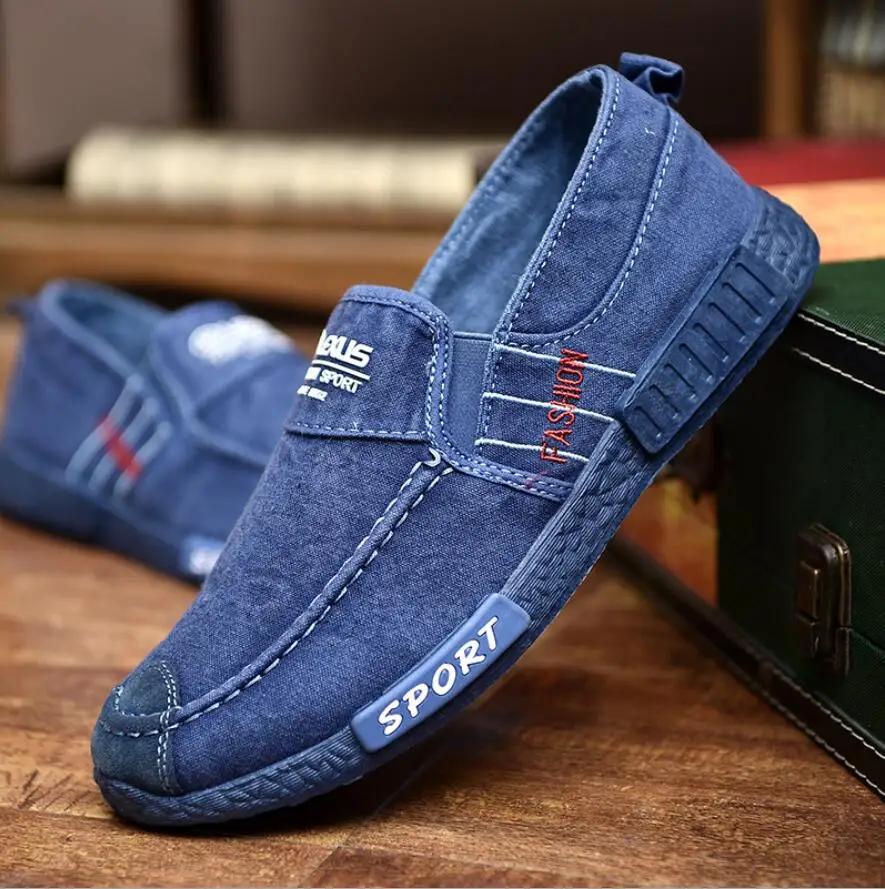 

Men's Shoes 2021 Spring Men Casual Canvas Shoes Man Lace Up Comfortable Breathable Male Flats Shoes Zapatillas Hombre Size 39-45