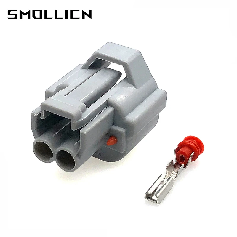 

5/20/50 Set 2 Pin Auto Waterproof cable connector Car Fuel Injector connectors 2mm plug 6189-0039 for Toyota Honda Nissan etc