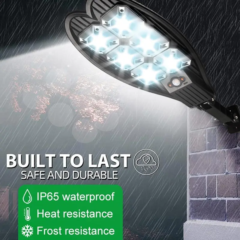 Уличный светильник на солнечной батарее 5000 Вт COB водонепроницаемый с пассивным