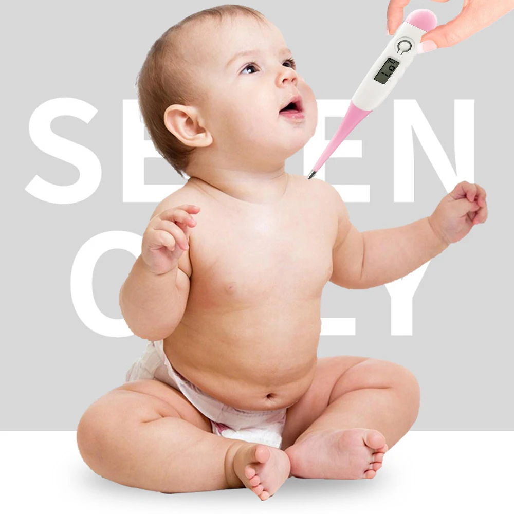 

Child Adult Body Digital LCD Thermometer Temperature Measurement high accuracy measure Easy To Carry Electronic body thermometer
