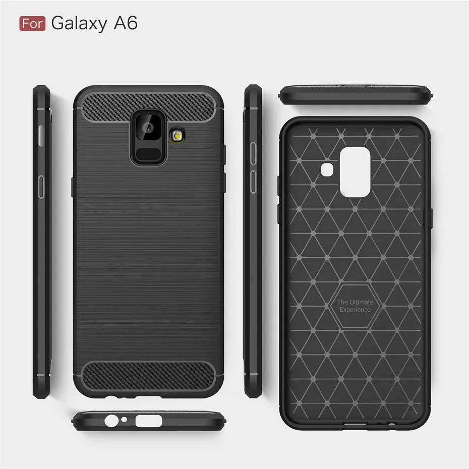 Чехол Beworlder для Samsung Galaxy A6 Plus 2018 силиконовые облегающие чехлы из ТПУ нескользящая