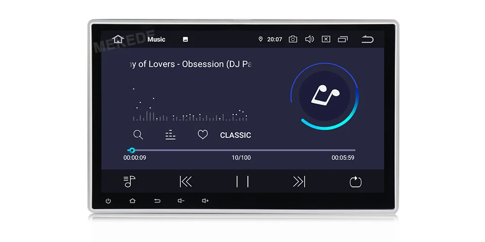 Mekede Android 9,0 4G DSP 10,1 дюймов Автомобильный gps dvd-плеер для nissan Универсальный с BT wifi Радио Стерео 2din автомобильный радио мультимедиа
