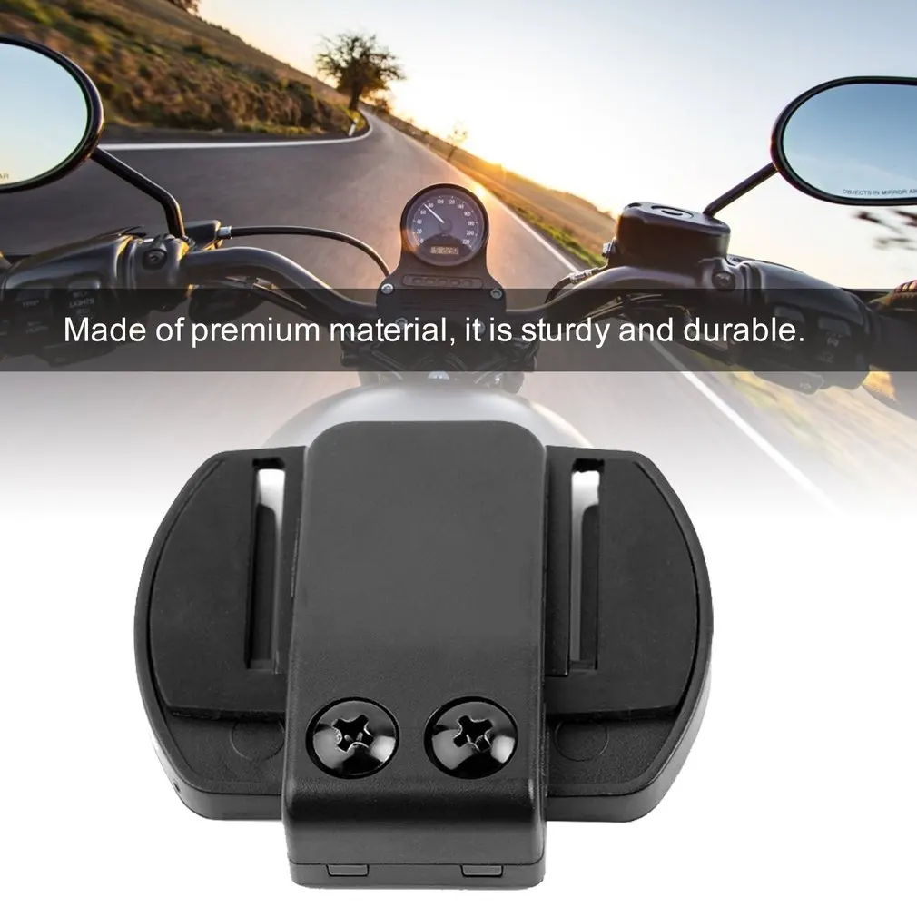 Зажим V4 V6 подходит для мотоциклов Bluetooth-совместимое переговорное устройство с