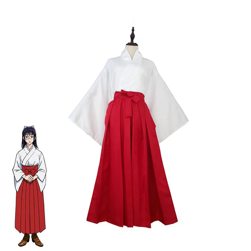 

Хит продаж; Аниме «Jujutsu кайсен Косплэй Cos роль Иори Utahime костюм для Хэллоуина вечеринки унисекс униформеный костюм японские кимоно