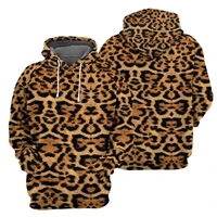 skin leopard mens hoodie casual cosplay animal spring unisex harajuku zip hooded pullover 2021 funny womens sweatshirt 2021