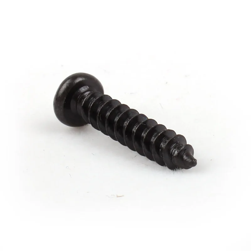 

200PCS-M1*3/4/5 Black Mini Cross Head Pan Head Tapping Screws