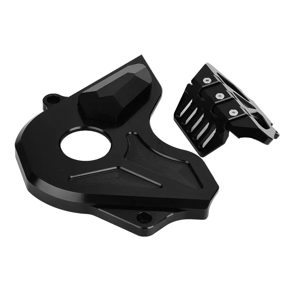 

1 Piece Front Gear Chain Cover Aluminum Alloy Guard for Honda CBR650F CB650F CB650R 2014-2020(Black)