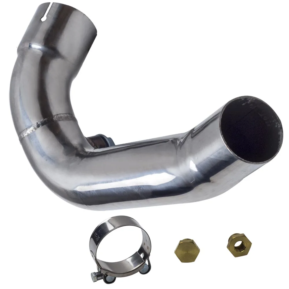 Выхлопная труба из нержавеющей стали со средним устранителем Соединительная Decat