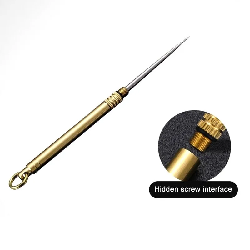 Портативная многофункциональная титановая зубочистка для повседневного