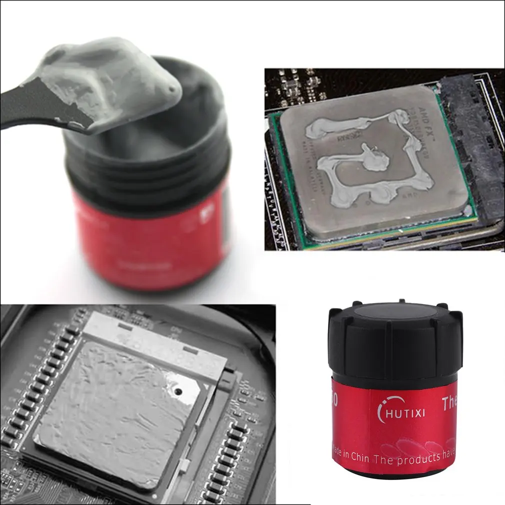 

Thermal Grease Conductive Silicone Paste Cooling Cooler Heatsink For CPU PC 6LW9 CPU Heat Sink Compound Silicone Paste