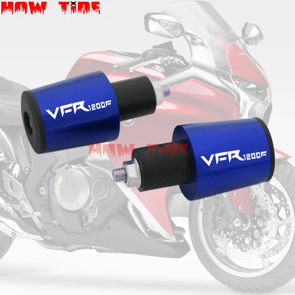 Алюминиевые аксессуары для мотоциклов HONDA VFR 1200/F VFR1200F CNC 7/8 дюйма 22 мм ручки руля