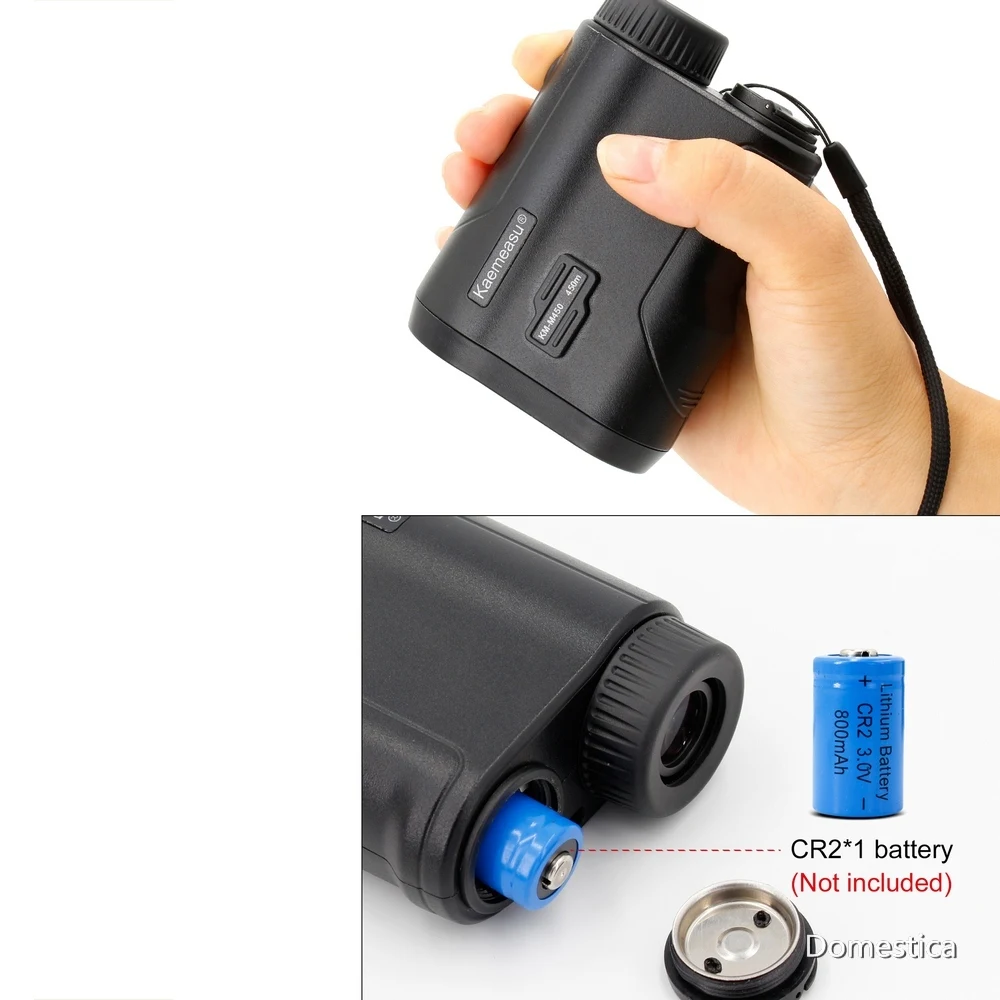 

Laser Rangefinder With 6X Magnification For Golf Sport Hunting Survey Distance Height Angle Speed Multifunctional Vertical