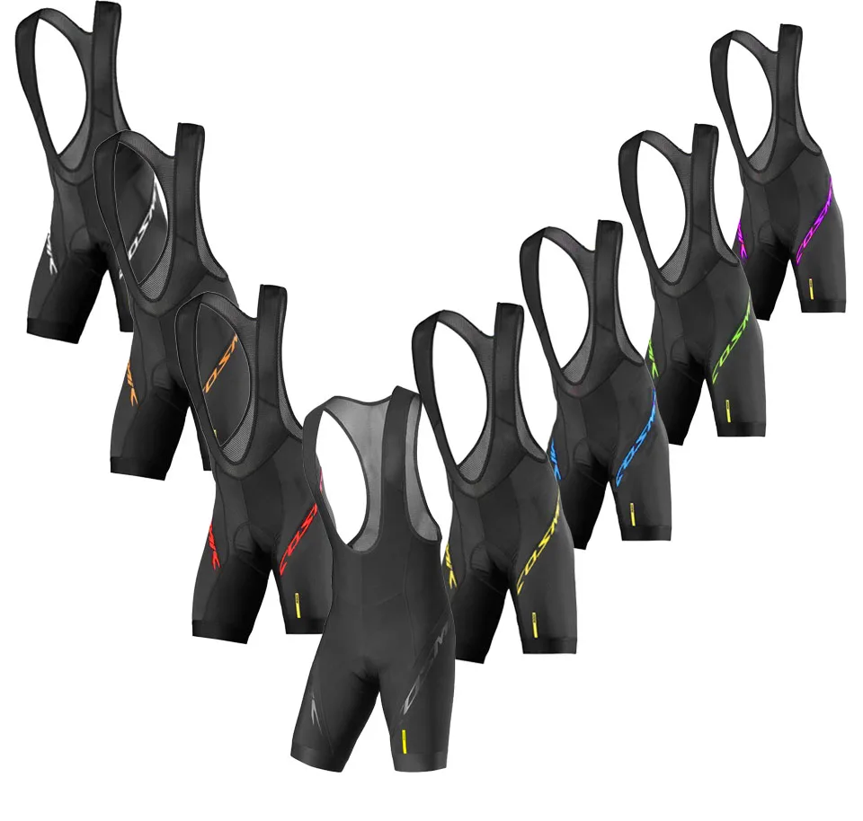 2019 Pro Новая команда Mavic Велоспорт гелевая Подушка 19D Биб шорты MTB быстросохнущая