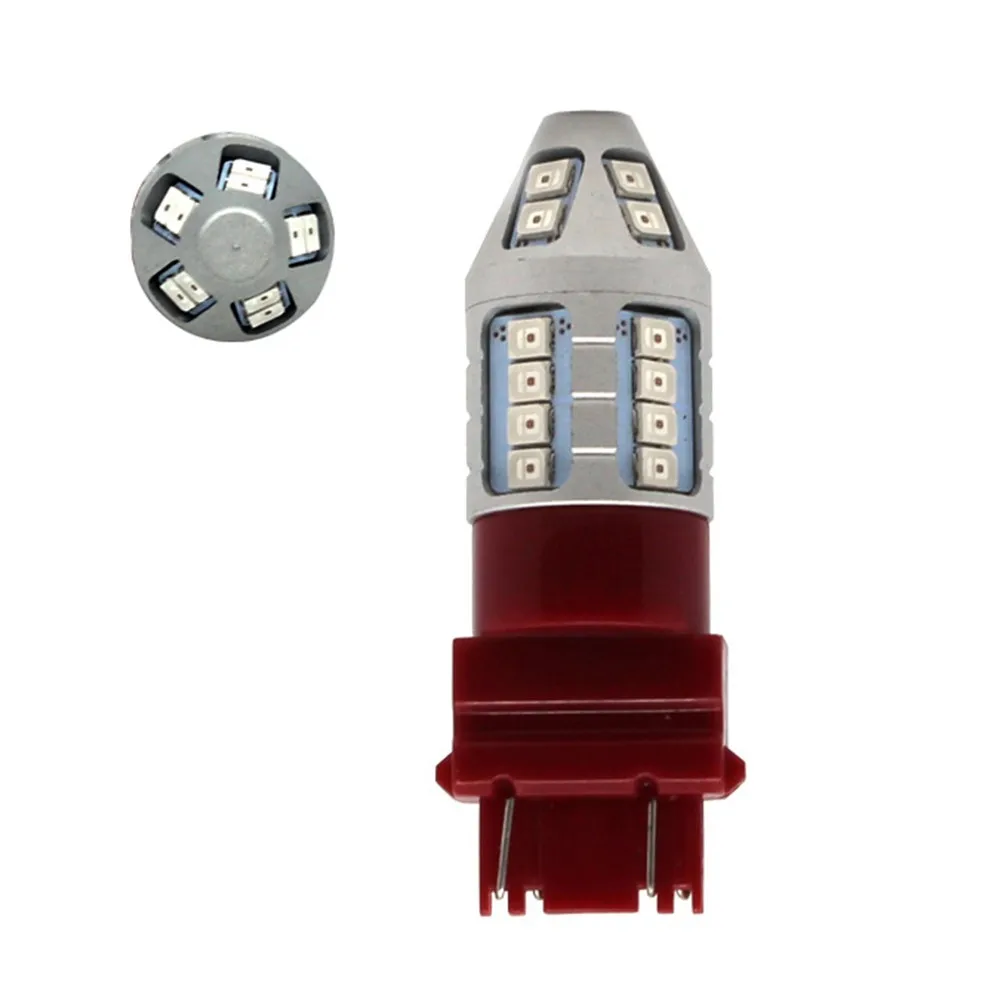 

3157 LED Light Bulbs Car Tail LED Lamp Light Parking Red Stop Strobe Flashing Brand New