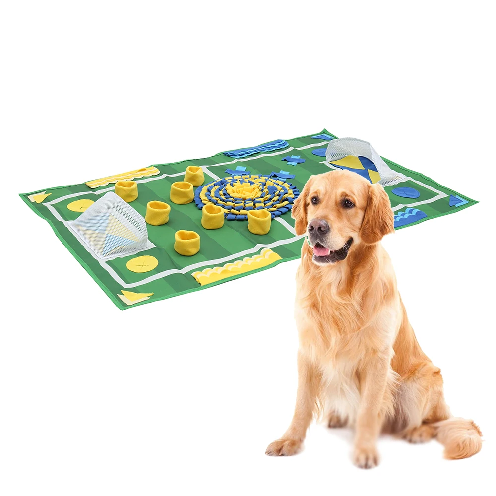 Собачий нюхательный коврик для домашних животных тренировочное одеяло съемные