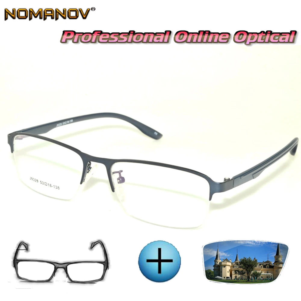 Оптические фотохромные очки для чтения при близорукости мужчин и женщин |
