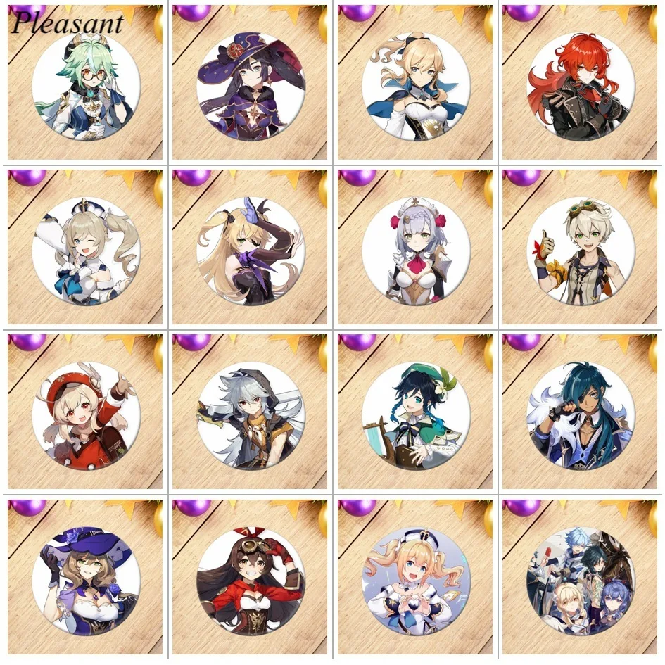 

Genshin Impact Badge Brooch Gift Wholesale Customization