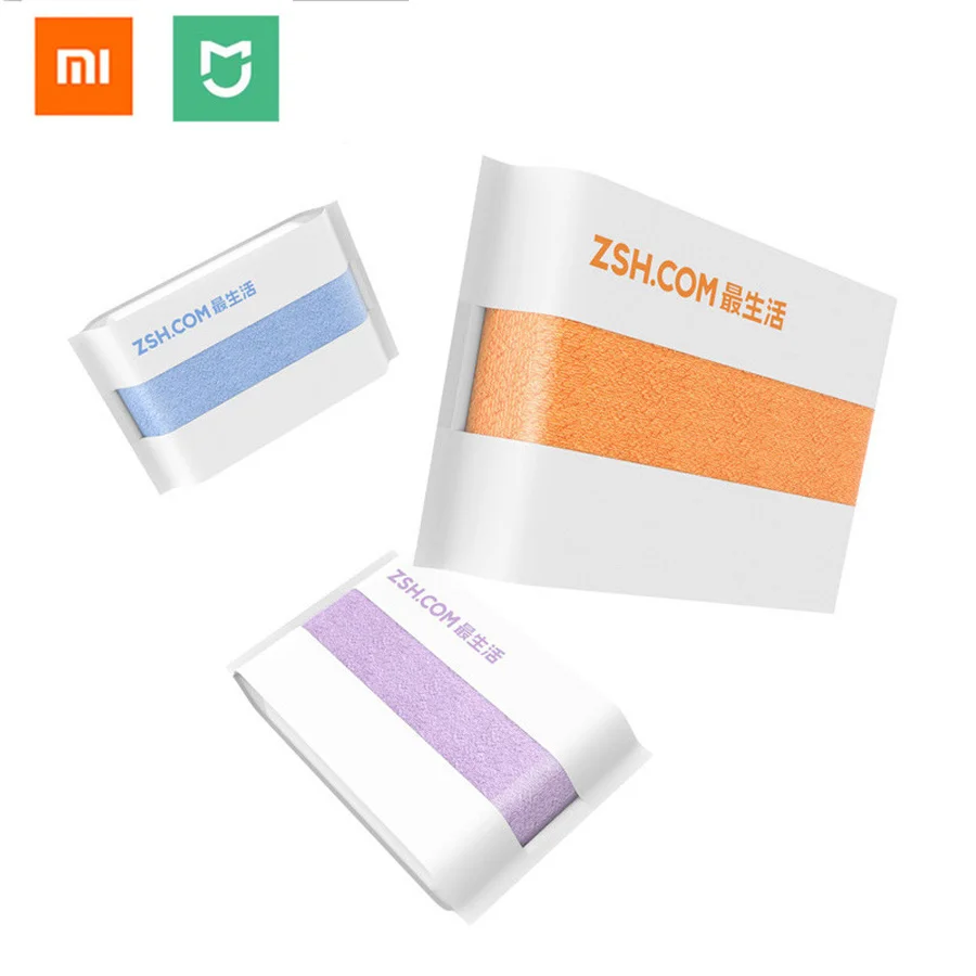 

Original Xiaomi ZSH Polyegiene Antibacterical 100% Cotton 5 Colors Highly Absorbent Towel Young Series Bath Face Hand Towel