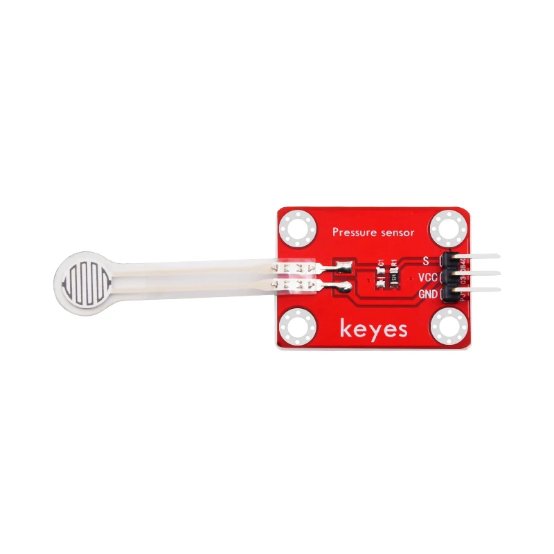 

KEYES resistive film pressure sensor module is suitable for arduino uno development microbit red