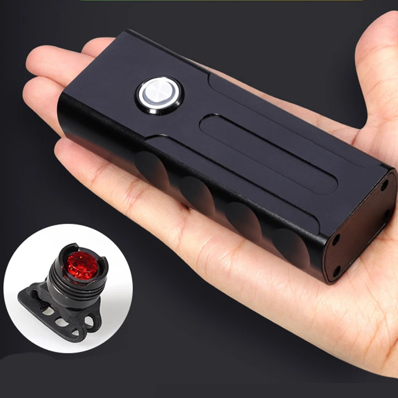 Велосипедный фонарь вспышка USB Перезаряжаемый велосипедный руль IPX5