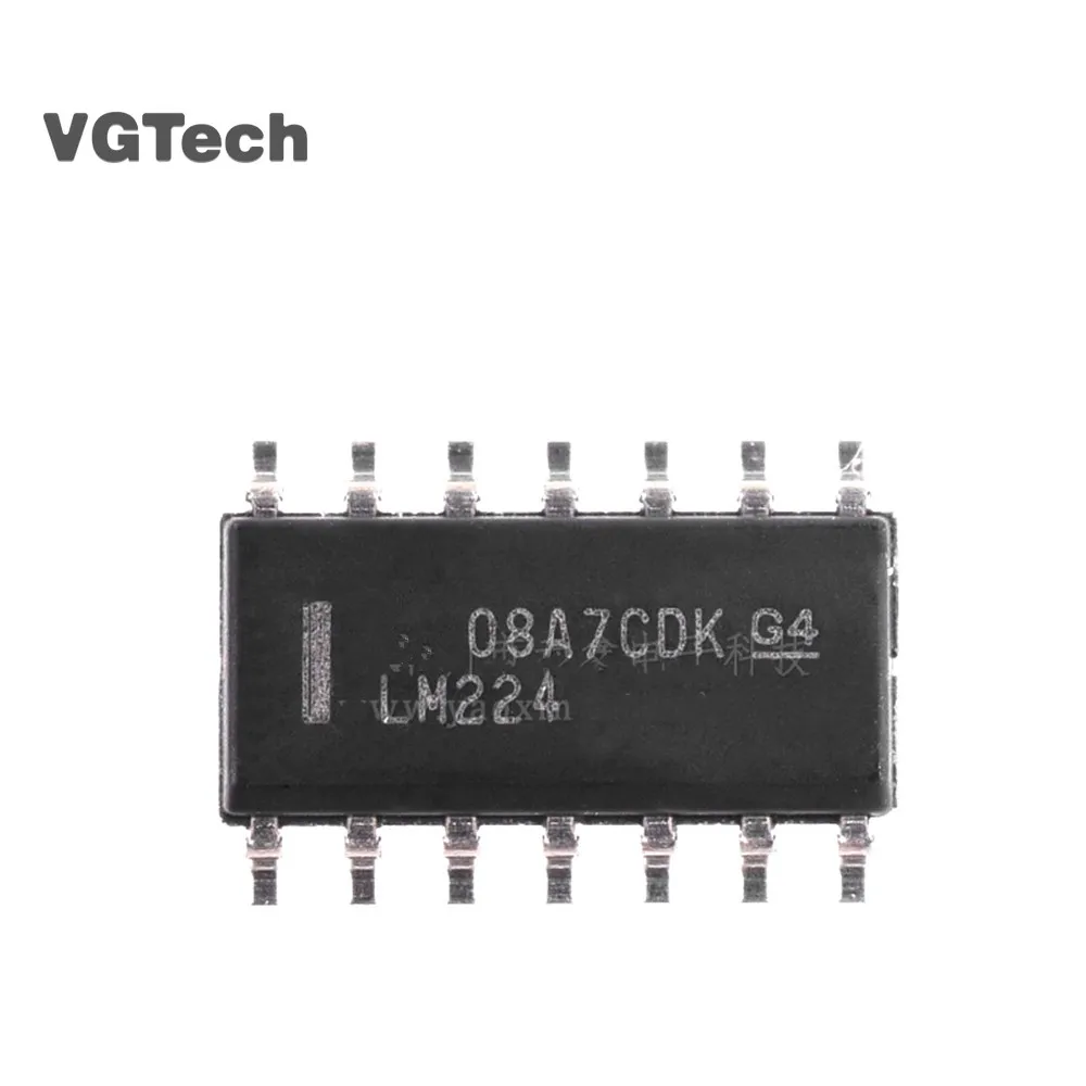 

10 шт. LM224DR SOP-14 LM224 SOP14 LM224D 224DR SOP