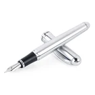 Высокое качество металла Роскошная перьевая ручка Бизнес письменная подписи каллиграфия ручки, офисные школьные канцелярские принадлежности
