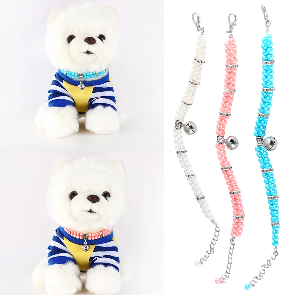 Модное ожерелье с двумя рядами жемчужин и подвеской в виде