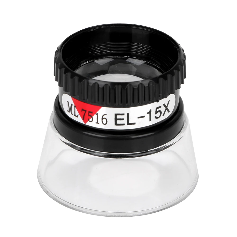 

Инструмент для ремонта часов DIYWORK, лупа, объектив 15X, ручной инструмент, ювелирный инструмент, увеличитель для глаз, портативный