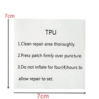 5pcs tpu waterproof transparent cloth patches clothes jacket raincoat swim ring repair tape patch material sewing accessories