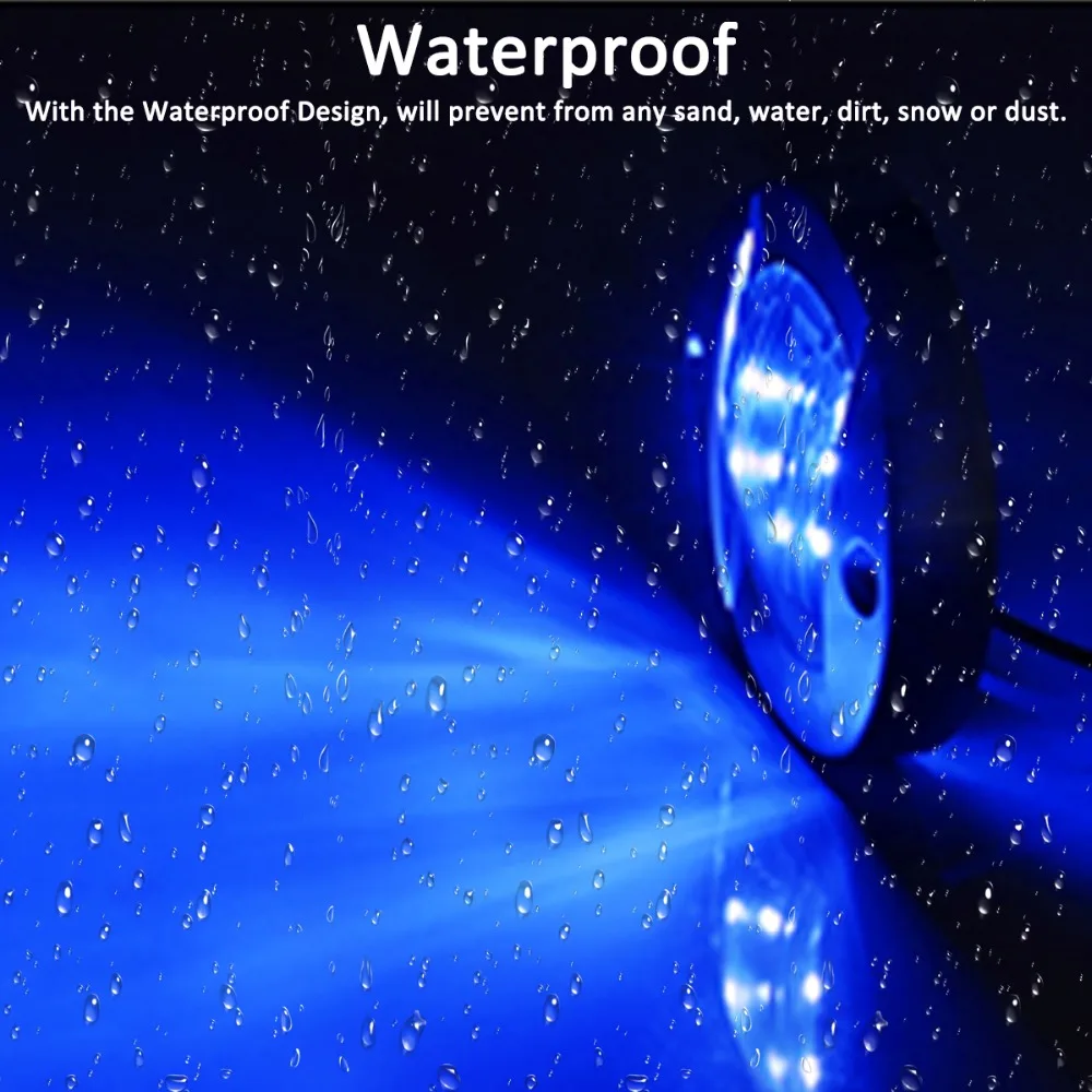 DC 12 В морской лодки транце RV яхта 6 светодиодных кормовых сигнальных ламп круглый