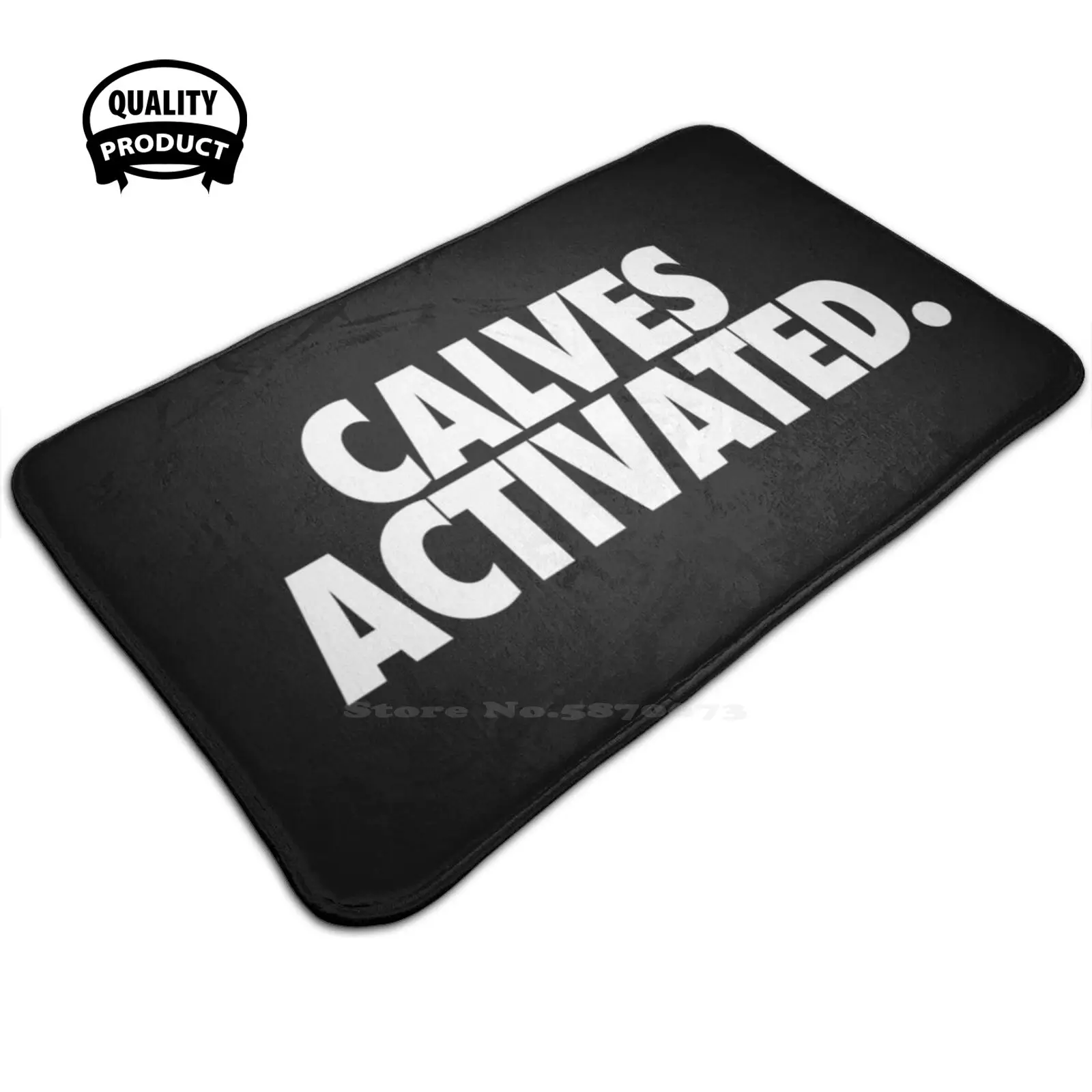 Calves Activated 3D Soft Non-Slip Mat Rug Carpet Foot Pad Philthy Long Ball Drive Pro Golf Workout Gym | Дом и сад