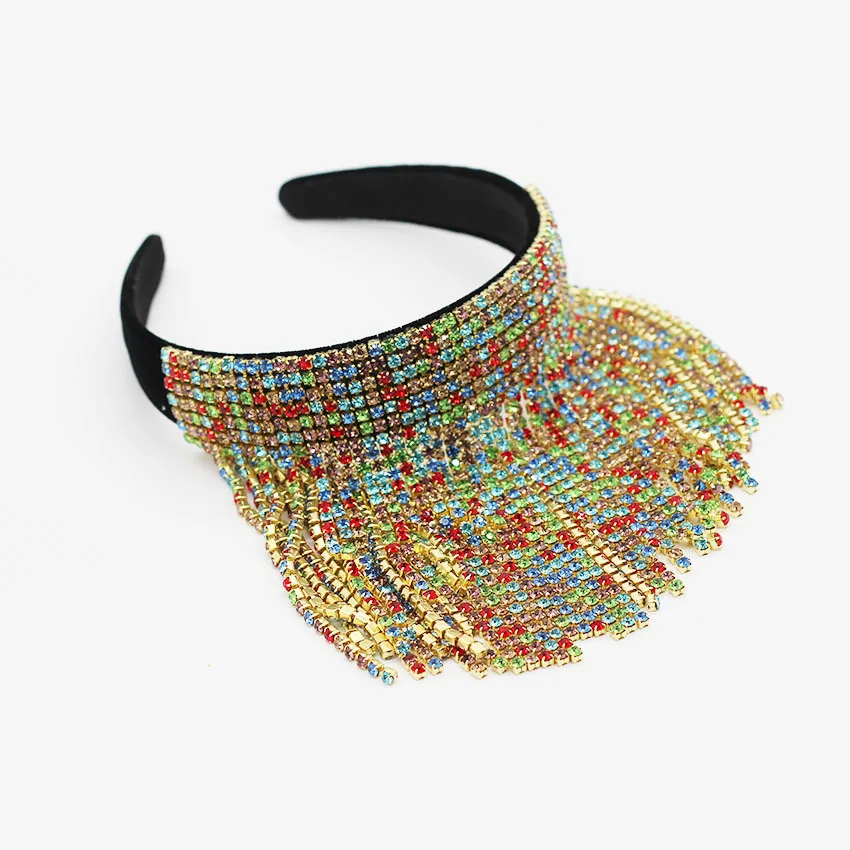 Женский обруч для волос AWAYTR повязка на голову с жемчугом и стразами в стиле барокко свадебный аксессуар