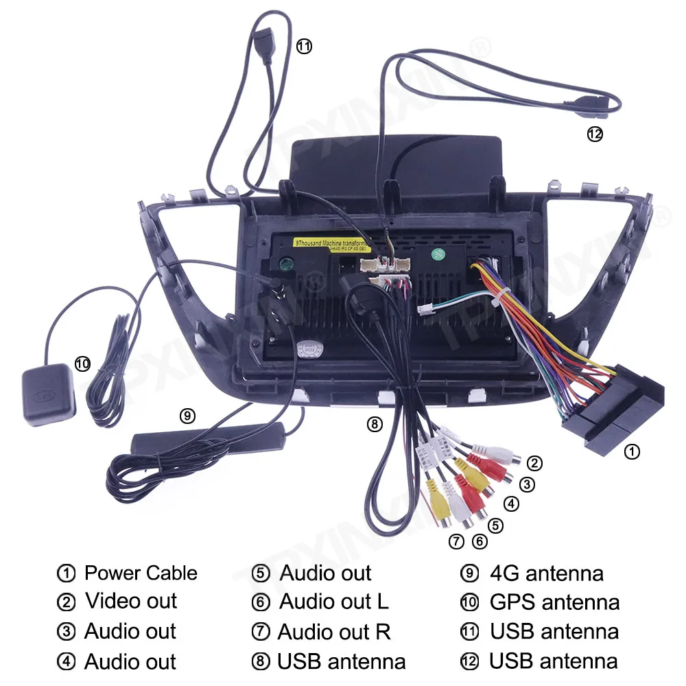 저렴한 현대 솔라리스 2016-2018 용 테슬라 카 라디오 Android GPS 차량용 멀티미디어 플레이어 Headunit 오디오 라디오 Navition Wireless Carplay