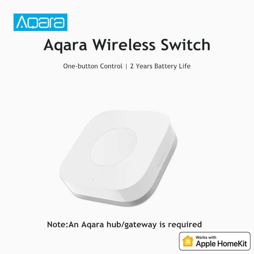 Умный беспроводной переключатель Aqara интеллектуальный пульт дистанционного