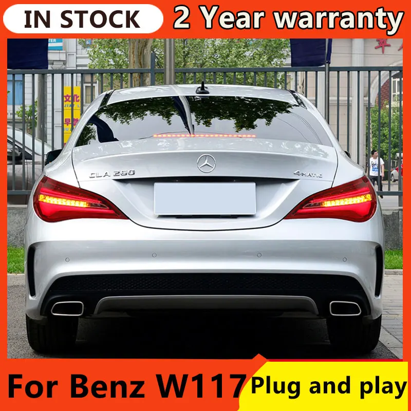 Задний фонарь для Benz W117 2014-2019 CLA180 CLA200 CLA300 Задние фонари Светодиодные